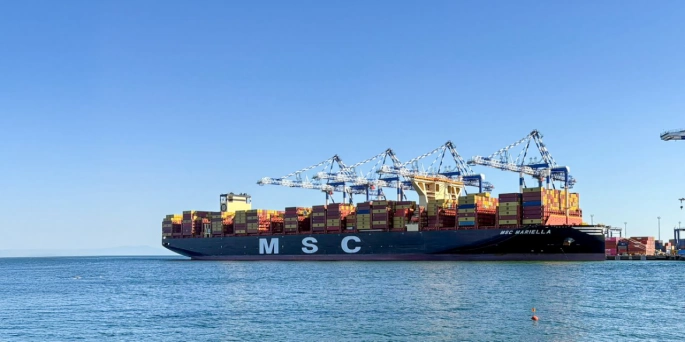 24.346 TEU taşıma kapasitesine sahip MSC MARIELLA’nın operasyonu benzersiz bir deneyim ile tamamlandı.