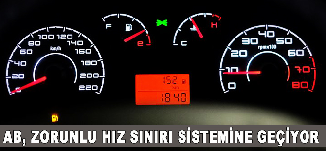 AB, hız sınırlamasını zorunlu hale getiriyor