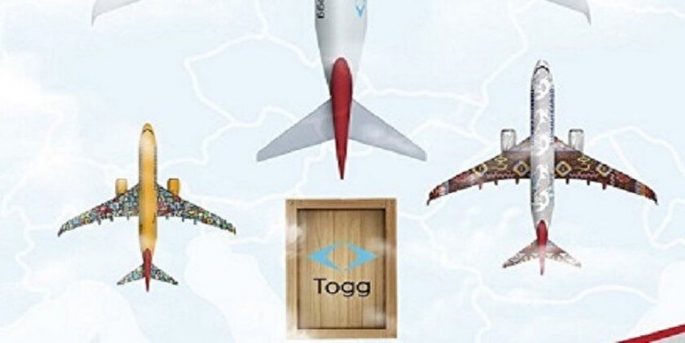 ABD'nin Las Vegas şehrinde düzenlenecek Consumer Electronic Show Fuarı'nda sergilenecek Türkiye'nin yerli otomobili TOGG'u Turkish Cargo taşıyacak.