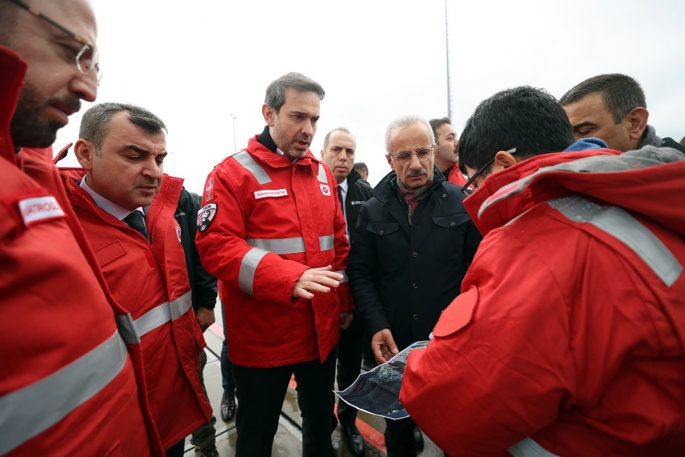 Abdulkadir Uraloğlu, Filyos Doğal Gaz İşleme Tesisi ve Filyos Limanı'nda incelemeler yaptı.