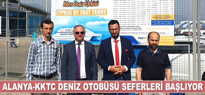 Alanya-KKTC deniz otobüsü seferleri 2 Haziran’da başlıyor