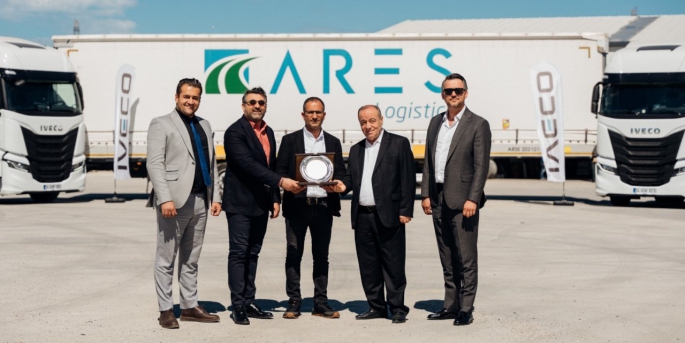 Ares Logistics, IVECO S-WAY çekiciler ile filosunu daha da büyüttü. 