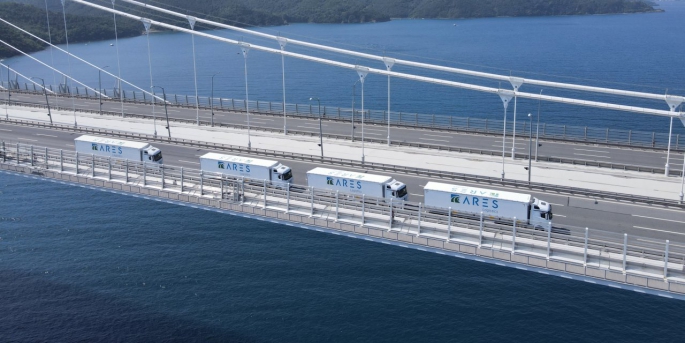 Ares Logistics, Türkiye ve Avrupa ülkelerinden Azerbaycan ve Gürcistan’a yaptığı taşımaları artırıyor.
