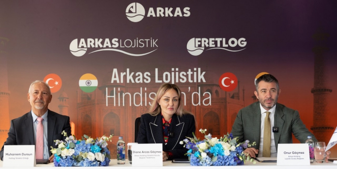 Arkas Holding Lojistik Grubu, global yatırımlarına Avrupa ve ABD'den sonra Hindistan'da devam ediyor.