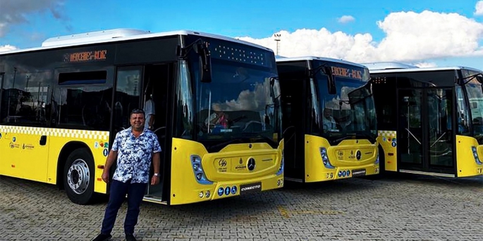 Ateşoğlu Gıda Turizm, 3 adet 2022 model Mercedes-Benz Conecto Solo otobüsü teslim aldı.