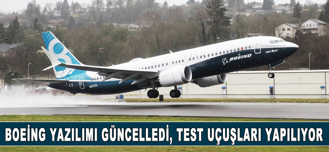 Boeing, 737 MAX’leri sertifika öncesi test uçuşunu çıkarıyor