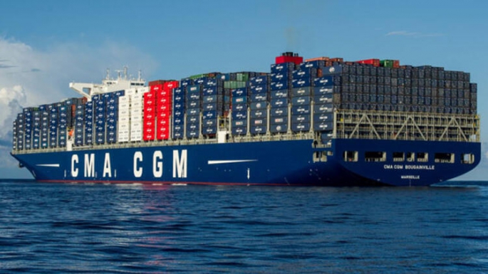 CMA CGM, Asya'dan KuzeyAvrupa'ya rezervasyon almayı durdurdu.