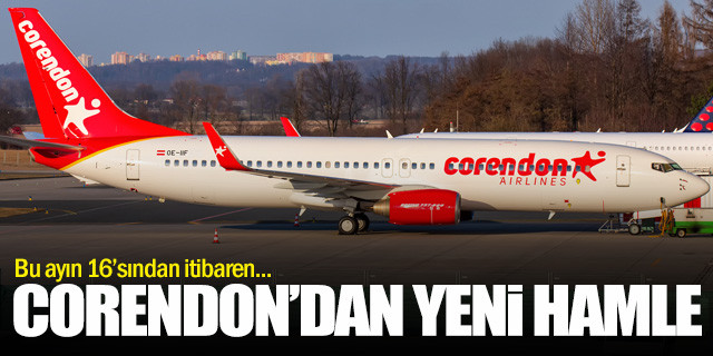 Corendon’dan yeni hamle