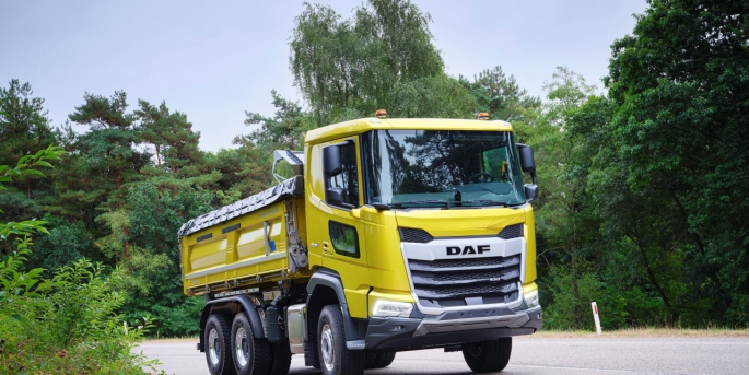 DAF, dünyanın en büyük inşaat sektörü fuarı Bauma'da Yeni Nesil Construction kamyonlarını sergiliyor.