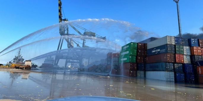 Deprem felaketinde yangın çıkan İskenderun Limanı ile ilgili Denizcilik Genel Müdürlüğü'nden açıklama yapıldı.