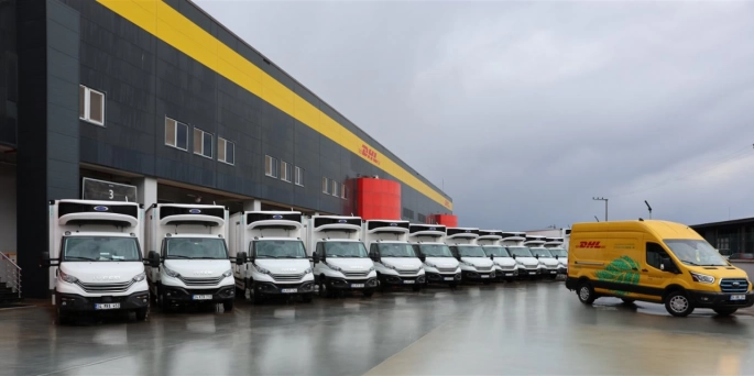 DHL Supply Chain Türkiye, elektrikli araç havuzunu genişletti.