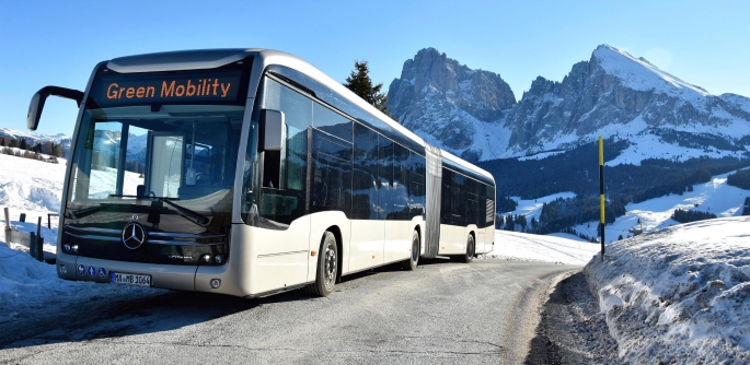 eCitaro G, İtalya’nın Bolzano şehrinde hizmet vermeye başladı.