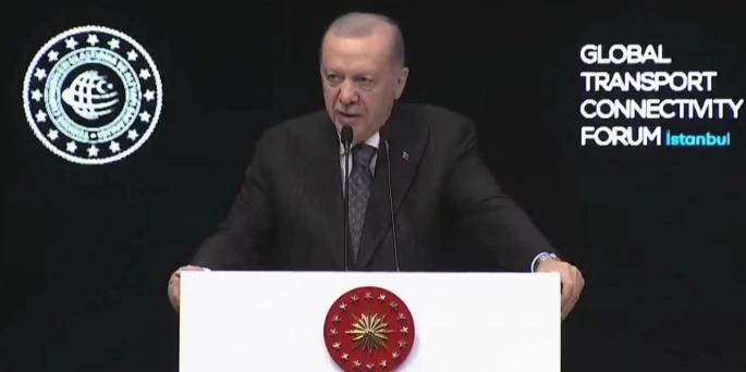 Erdoğan: Lojistik hatların önemi daha da arttı