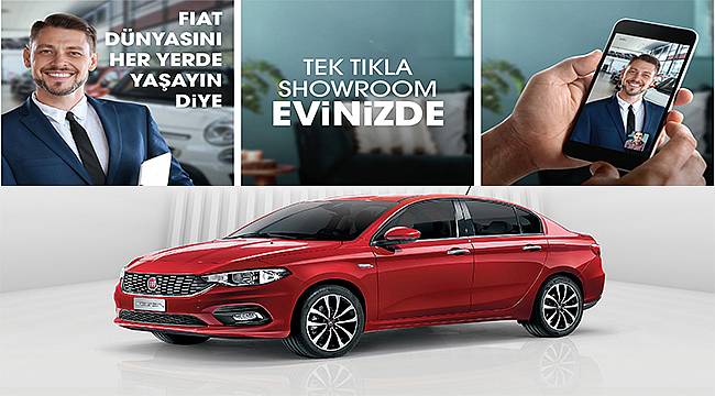 Fiat Showroom’ları Bir Tıkla Evinizde