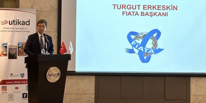 FIATA Başkanı Turgut Erkeskin, hazırladıkları projeye Türkiye'yi de dahil ettiklerini açıkladı.