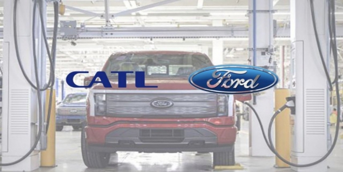 Ford, Çin merkezli CATL şirketinin teknolojisini kullanarak batarya fabrikası kurmak için 3,5 milyar dolar yatırım planladığını duyurdu.