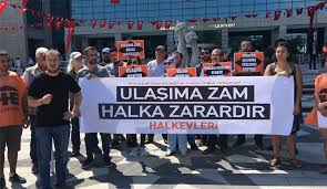 Halkevleri İstanbul’daki ulaşım zammına karşı toplanıyor