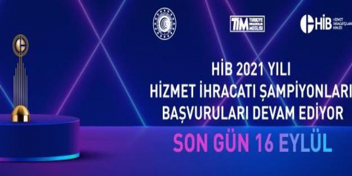 Hizmet sektörlerinde 2021 yılında en çok ihracat gerçekleştiren firmalar sıralanarak kamuoyunun bilgisine sunulacak.