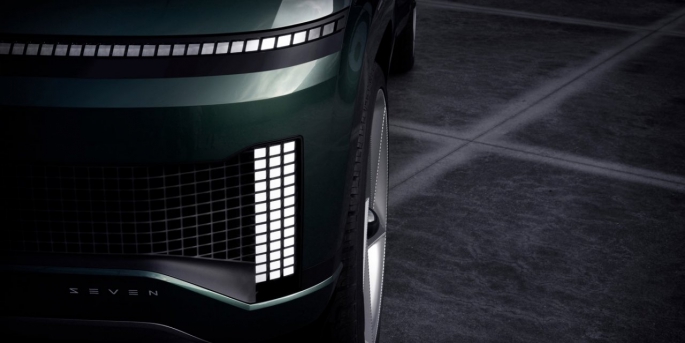 Hyundai Motor Company, tamamen elektrikli SUV konsepti SEVEN'in çizim görsellerini yayınladı.
