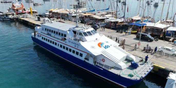 İDO, Fethiye ve Rodos arasında ilk seferini 31 Mayıs 2025 tarihinde başarıyla gerçekleştirdi.