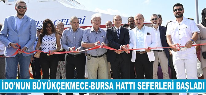 İDO’nun Büyükçekmece-Bursa hattı seferleri başladı