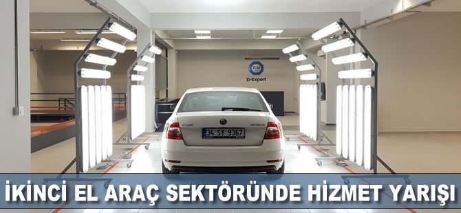 İkinci el araç sektöründe hizmet yarışı