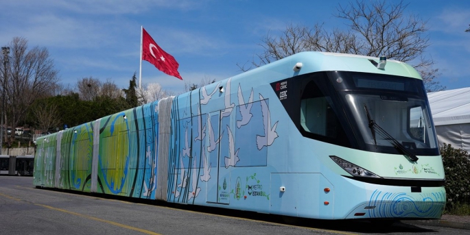 İstanbul'da elektrikli metrobüsler 1 Nisan itibarıyla test sürüşüne başlayacak.