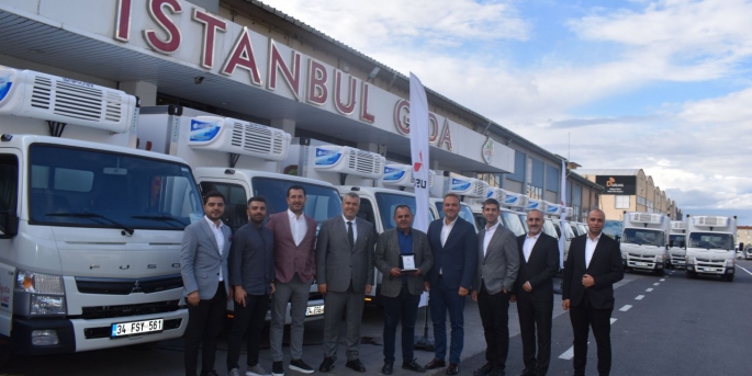 İstanbul Gıda’nın tercihi de Fuso Canter oldu. 