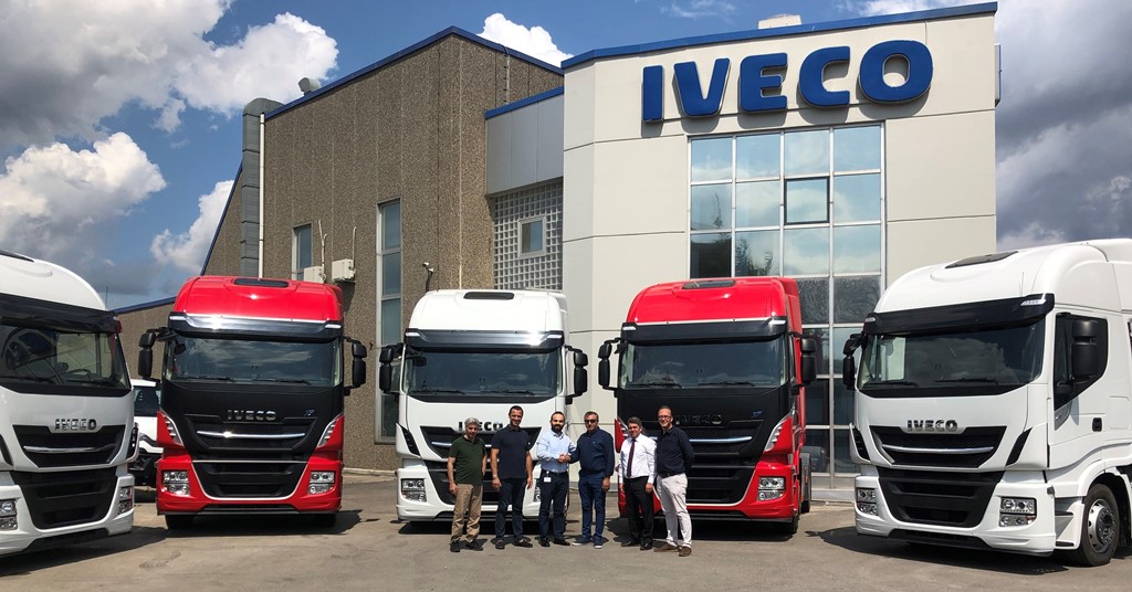 IVECO’dan Meryıldız’a 5 Stralis çekici teslimatı