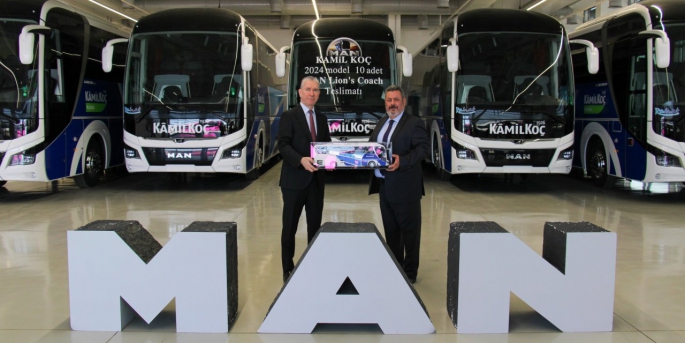 Kâmil Koç, 10 adet 'Sürdürülebilir Otobüs Ödülü’ sahibi MAN Lion’s Coach alımı gerçekleştirdi.