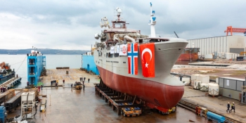 Özata Tersanesi tarafından Norveçli balıkçılık şirketi VIDJENES AS için inşa edilen ‘Julie Pauline’ isimli balıkçı gemisi başarılı bir şekilde denize indirildi.