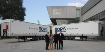 Tırsan; Bora Transport Logistics'e 6 adet Tırsan Tenteli Perdeli Multi Ride teslim etti.