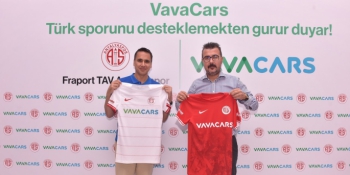 VavaCars, Fraport TAV Antalyaspor ile sponsorluk anlaşmasına imza attı.