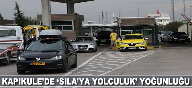 Kapıkule’de “sılaya yolculuk” yoğunluğu