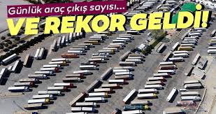 Kapıkule’den günlük araç çıkış sayısı rekora ulaştı