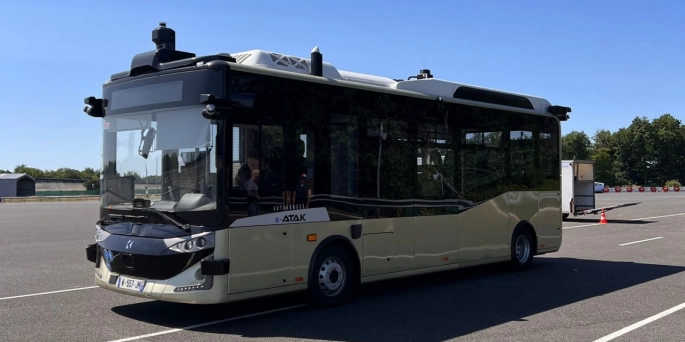 Karsan Otonom e-ATAK Paris’te Yolcu Taşımaya Hazırlanıyor