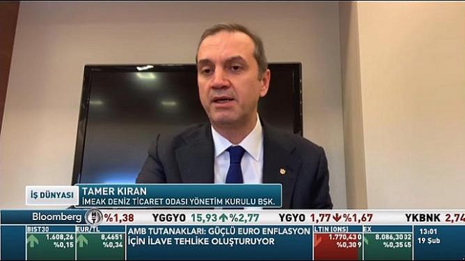 Kıran, “Deniz taşımacılığında 2021 yılında yüzde 5 civarında bir artış ümit ediyoruz” dedi.