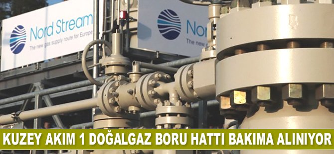 Kuzey Akım 1 Doğalgaz Boru Hattı bakıma alınıyor