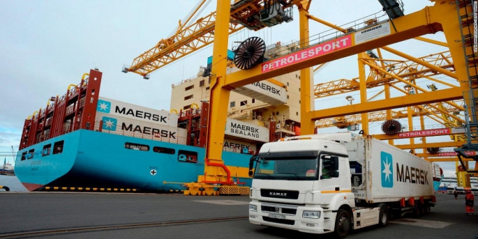 Maersk’in ülke pazarından çıkmasının, Batı'nın uyguladığı birçok yaptırımdan daha olumsuz sonuçlara yol açtığını söyleniyor.
