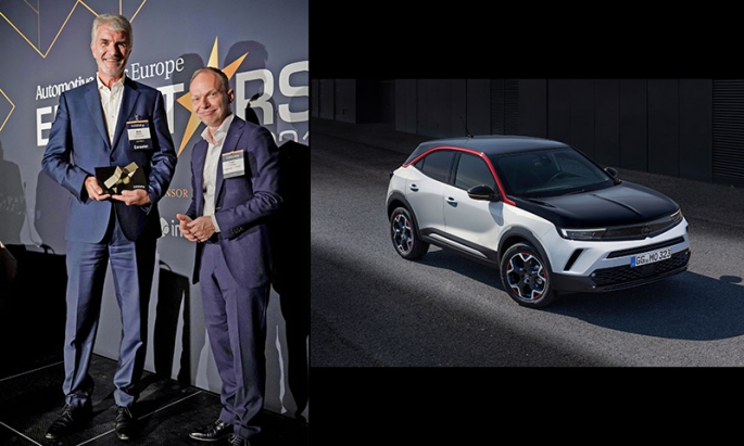 Mark Adams, yeni Opel Mokka’nın geleceğe dönük tasarım başarısından ötürü Automotive News Europe tarafından Eurostar 2021 seçilerek ödüllendirildi.