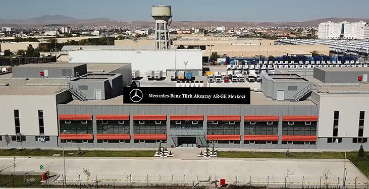 Mercedes kamyonların şaft testleri Aksaray’da yapılıyor
