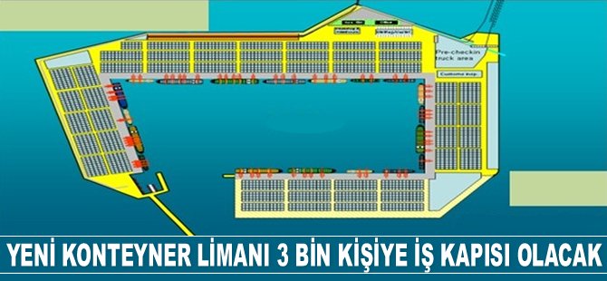Mersin’e inşa edilecek ‘Yeni Konteyner Limanı’, 3 bin kişiye iş kapısı olacak