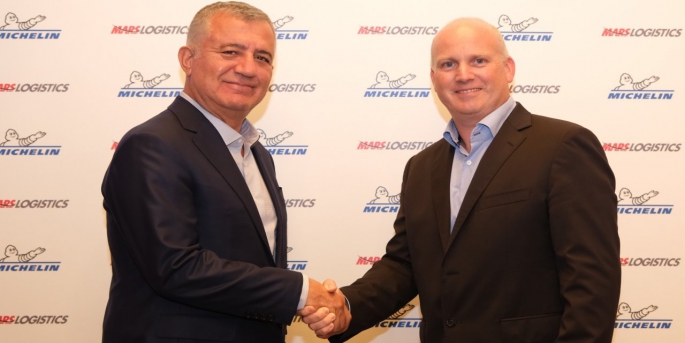 Michelin, Mars Logistics ile 2009 yılından bu yana süregelen iş birliğini yeniledi.