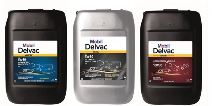 Mobil Delvac ailesi, artık Ultra, Modern ve Legend olmak üzere 3 farklı ürün grubuyla tüm ticari araçlara hizmet verecek.