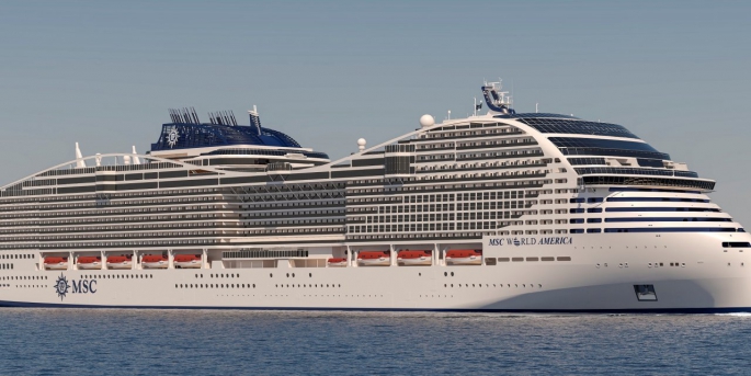 MSC Cruises'ın en heyecan verici gemisi, 13 Kasım'daki İsimlendirme Töreni için Katar Doha'ya doğru yola çıktı.