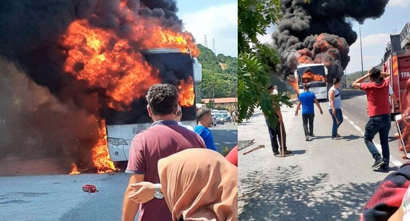 Otobüs yangınında baş şüpheli: 10 numara yağ