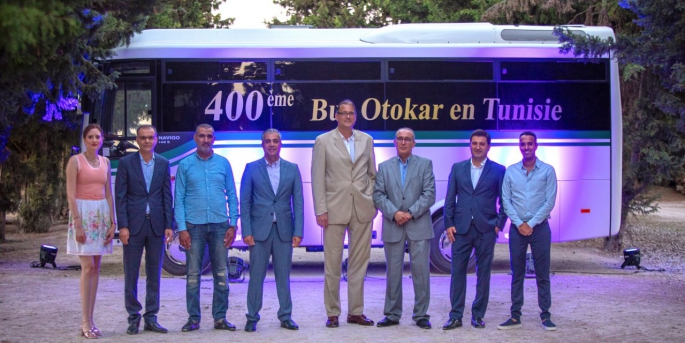 Otokar, yeni teslimatını Tunus'a gerçekleştirdi.