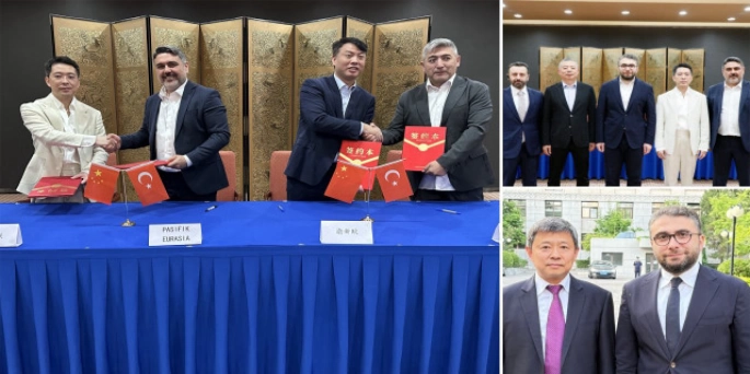 Pasifik Eurasia, Çin Devlet Demir Yolu Şirketi China Railway ile stratejik mutabakata vardı.