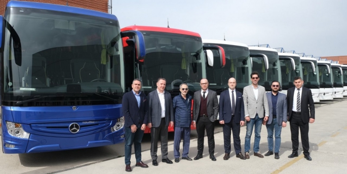 Platform Turizm, 20 adet Mercedes Benz Tourismo 15 RHD’yi teslim aldı.