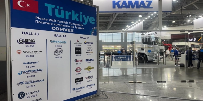 Rusya'nın en büyük ticari araçlar fuarı COMvex 2025'te Türk treyler üreticileri sahne aldı.